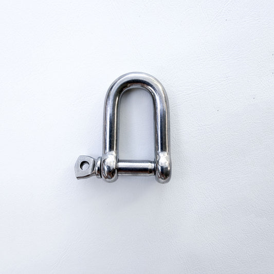 316 stainless steel dee shackle with screw pin for shade sail corners